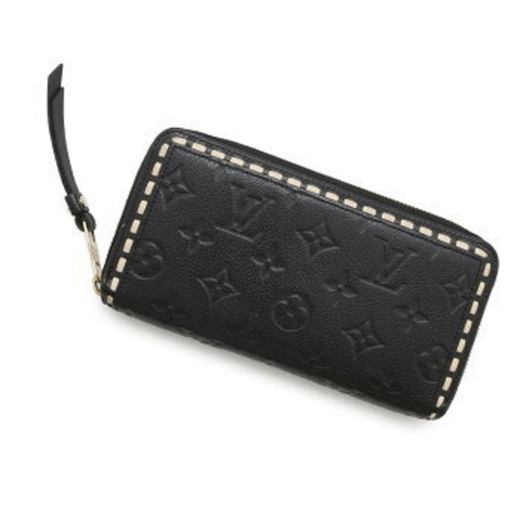Louis Vuitton Empreinte Zippy Wallet Black - Picture 1 of 8